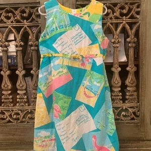 Lilly Pulitzer Summer Dress Size 7 little girls